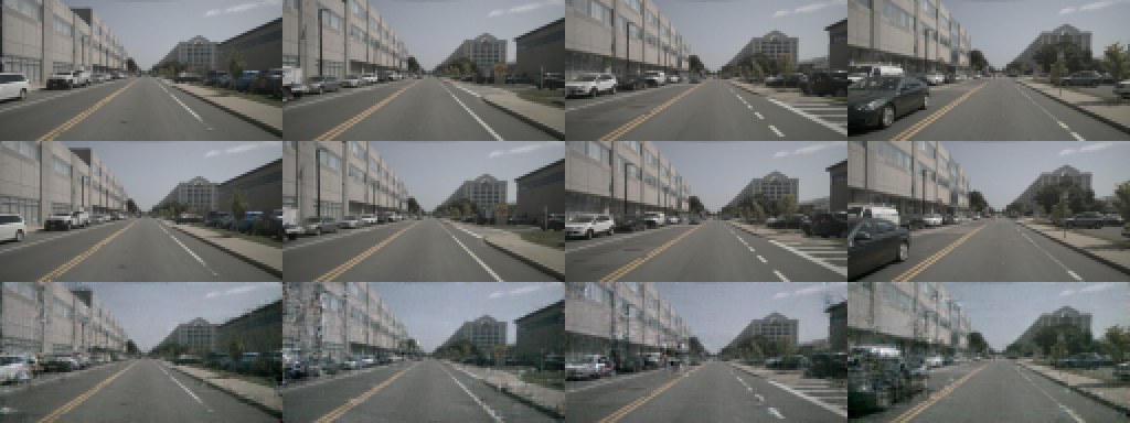 next-frame grid